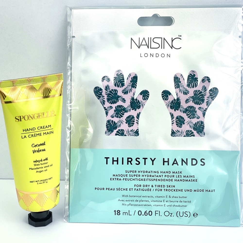Spongelle Hand Cream & Hydrating Mask Duo
